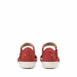 Hotter Red Blake Wide Fit Touch-Fastening Mary Jane Shoes -Hotter Shop unnamed file 605