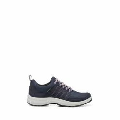 Hotter Navy Blue Rocky GTX Lace Up Shoes -Hotter Shop unnamed file 640