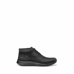 Hotter Hydro GTX Black Lace-Up Shoes