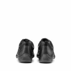 Hotter Leanne II X Wide Black Lace-Up Shoes -Hotter Shop unnamed file 795