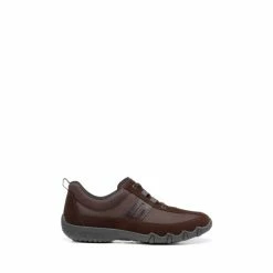 Hotter Leanne II Brown Lace-Up Shoes
