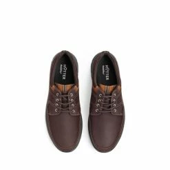Hotter Drive Brown Lace-Up Shoes -Hotter Shop unnamed file 906