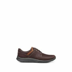 Hotter Drive Brown Lace-Up Shoes -Hotter Shop unnamed file 908